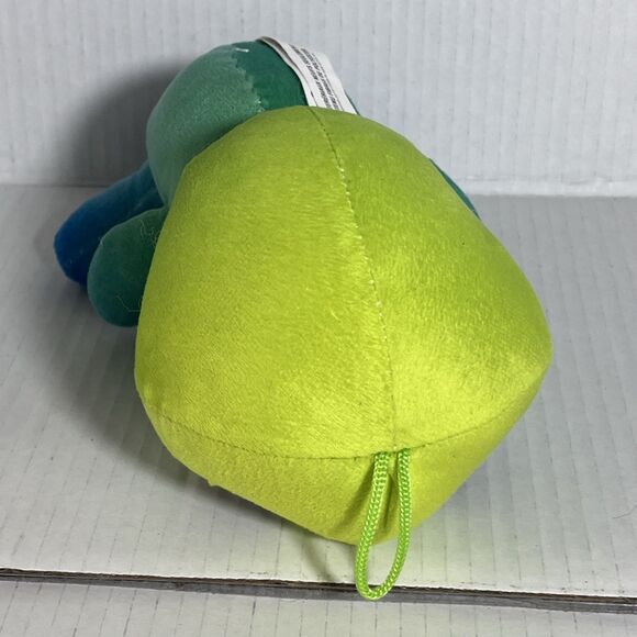 Alien Plush Toy Sitting Ombré Green And Blue Yellow 8” Outer space - Picture 6 of 8